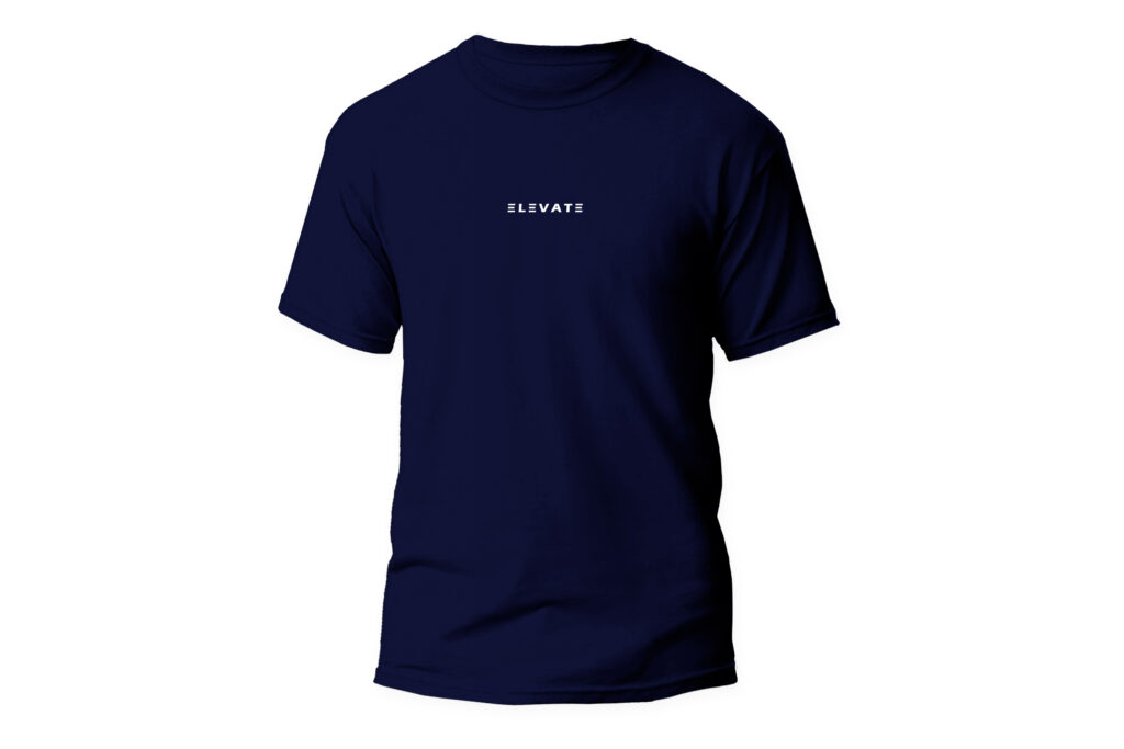 Cotton T-Shirt Relax Fit - Navy Blue Color