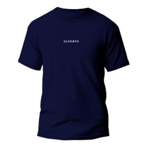 Cotton T-Shirt Relax Fit - Navy Blue Color