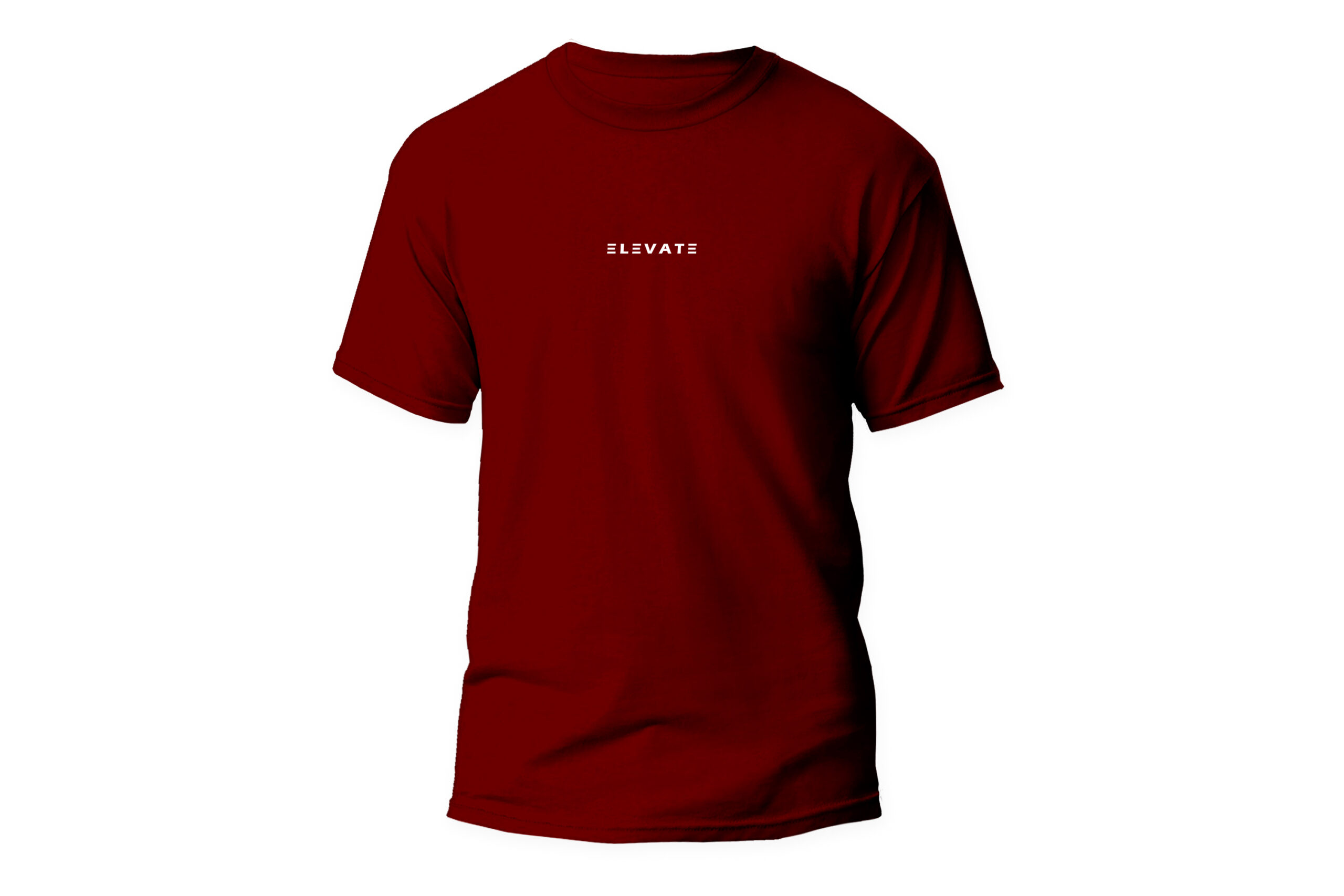 Cotton T-Shirt Relax Fit - Wine Red Color